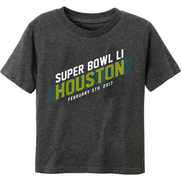 Super Bowl LI Toddler On the Grill T-Shirt - Charcoal